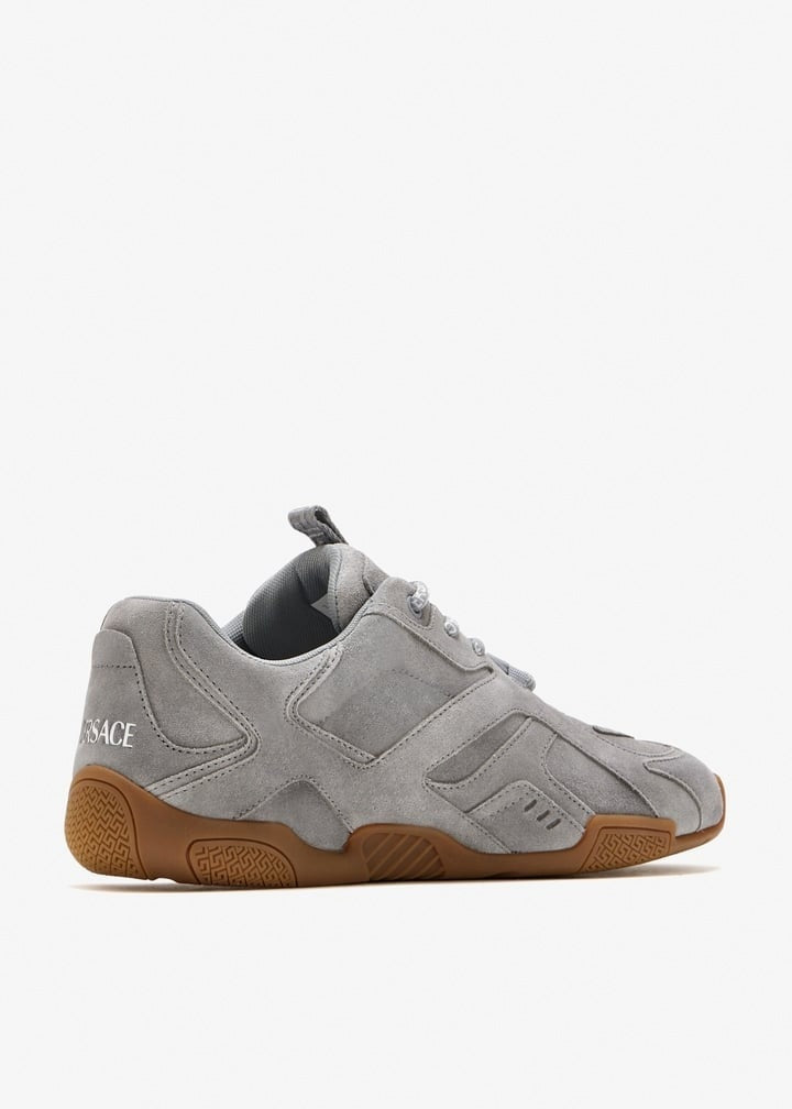Versace Galaxia Suede Sneakers – Grey - image 2