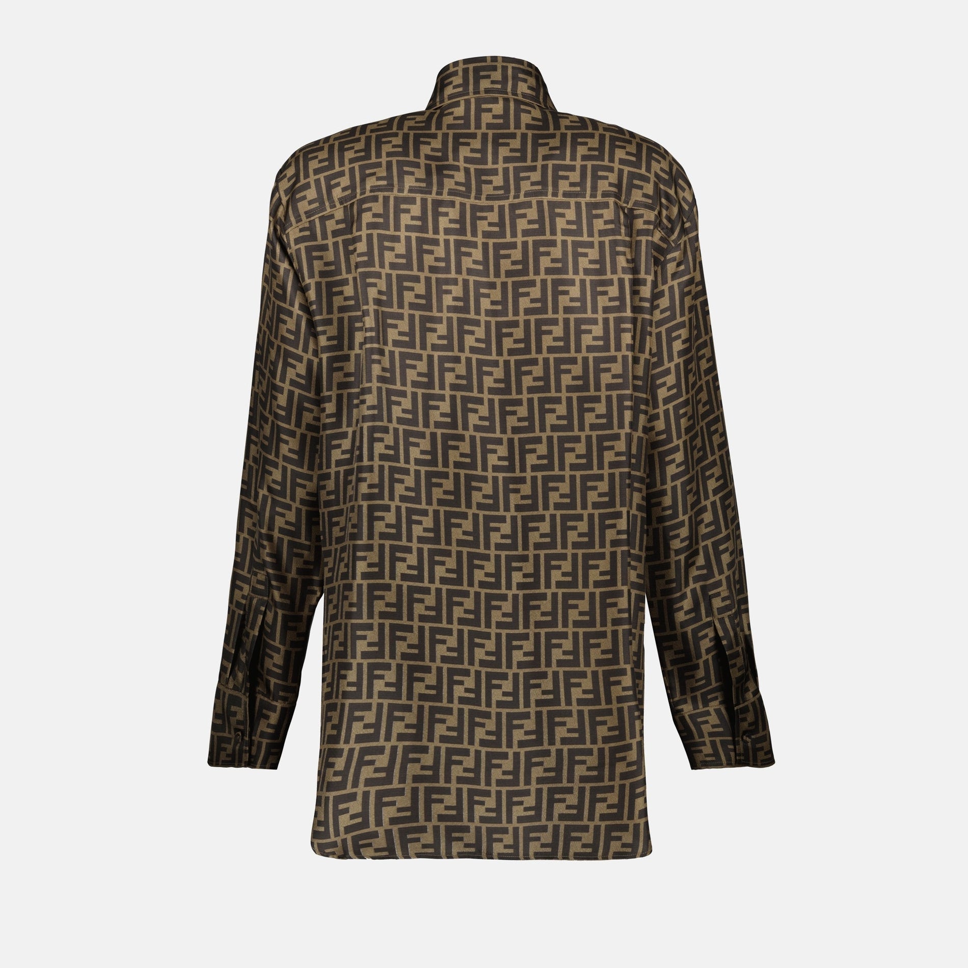 Fendi Monogram Silk Shirt - image 4