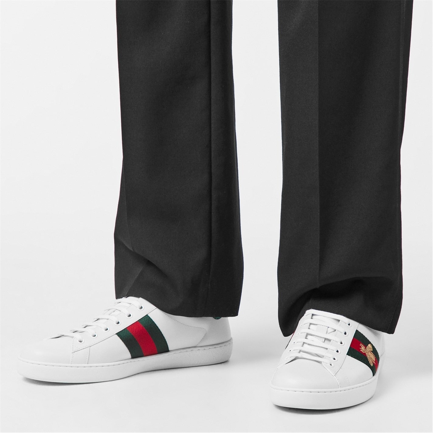 Gucci Men’s Ace Sneakers with Bee - image 3