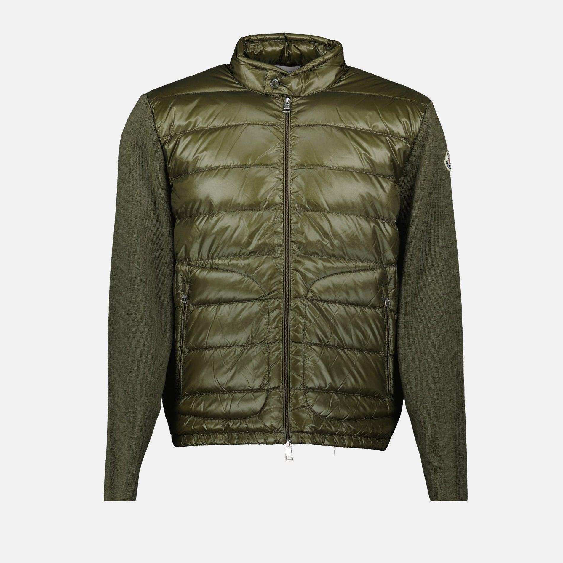 Moncler Two-tone quilted jacket