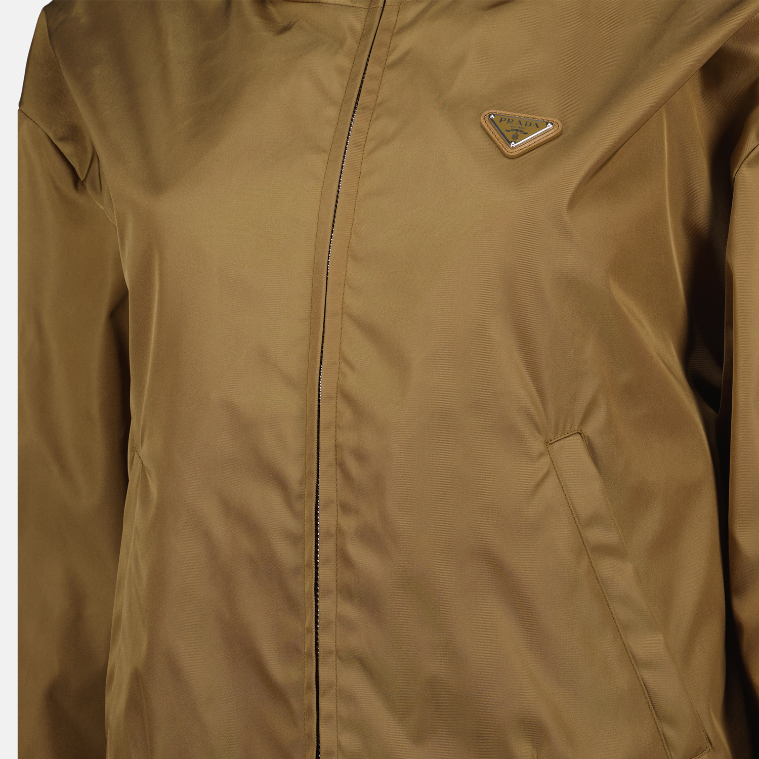Prada Lightweight Hooded Zip Jacket - image 5