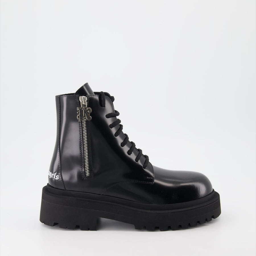 Palm Angels Platform Combat Boots