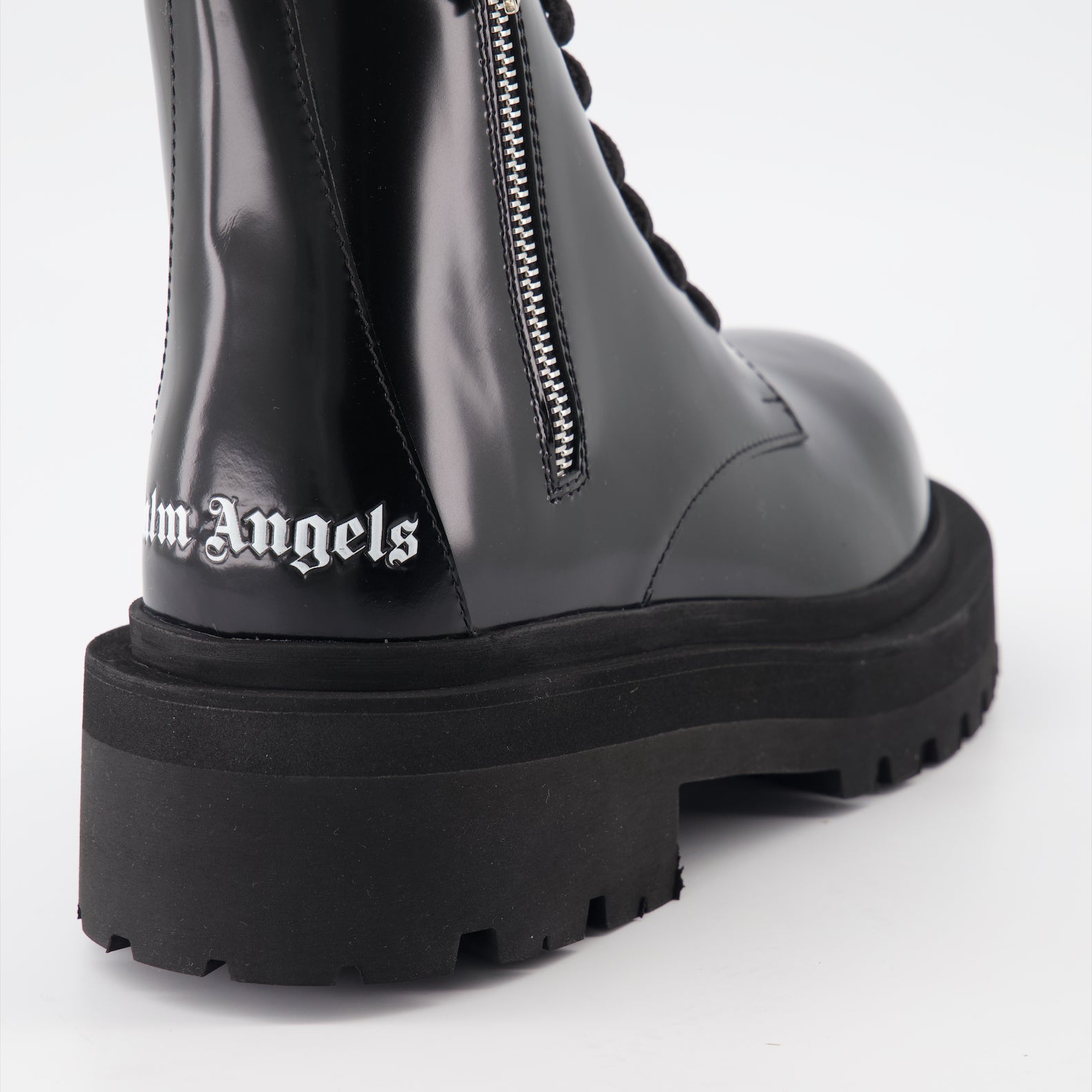 Palm Angels Platform Combat Boots - image 4