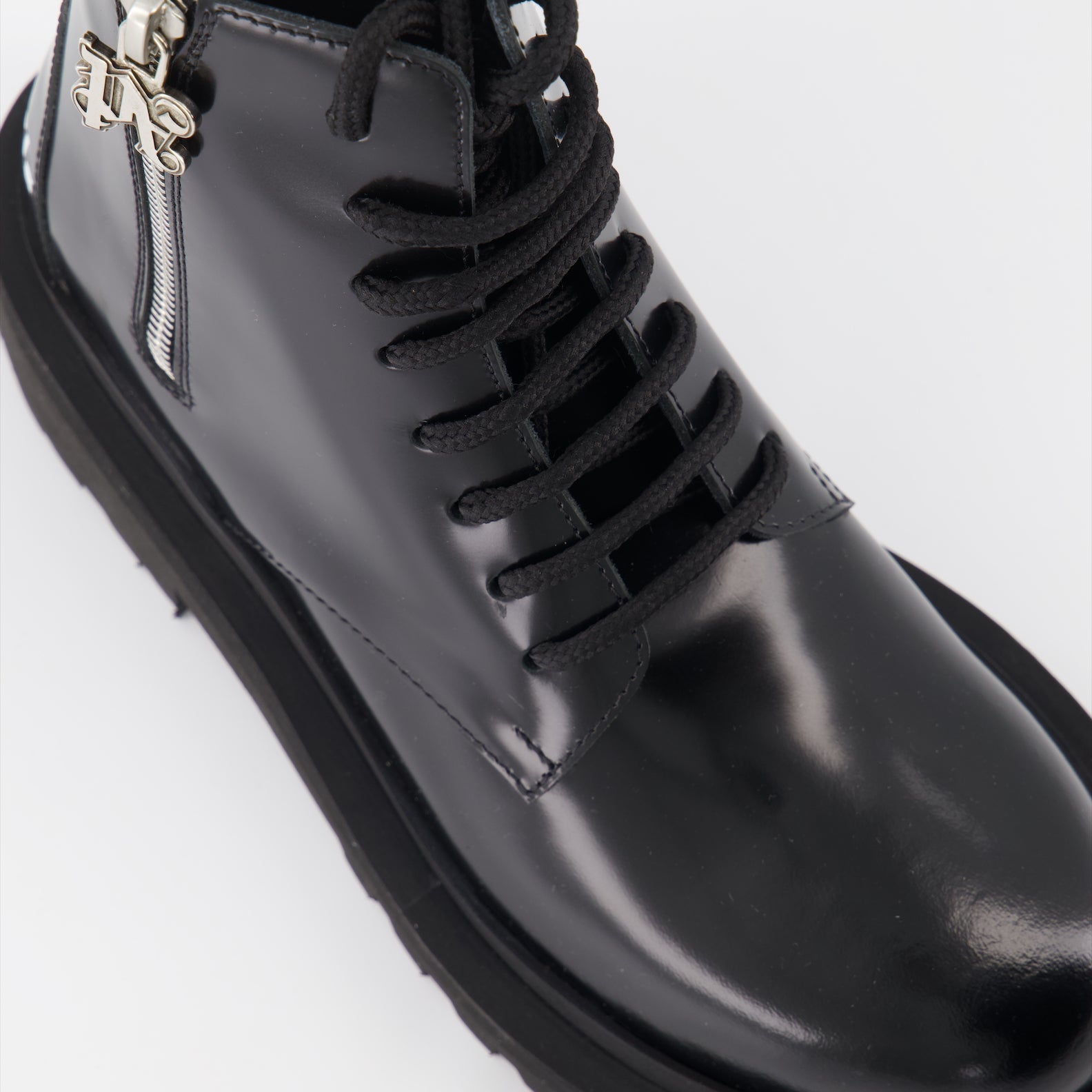 Palm Angels Platform Combat Boots - image 5