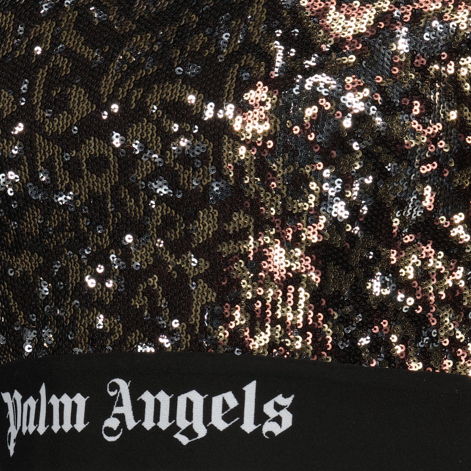 Palm Angels Sequined Crop Top - image 5