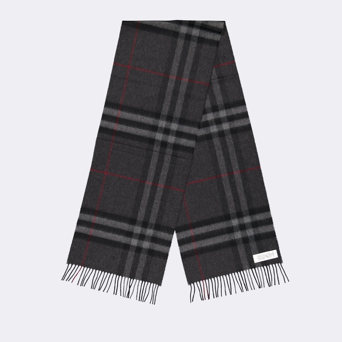 Classic Check Wool Scarf