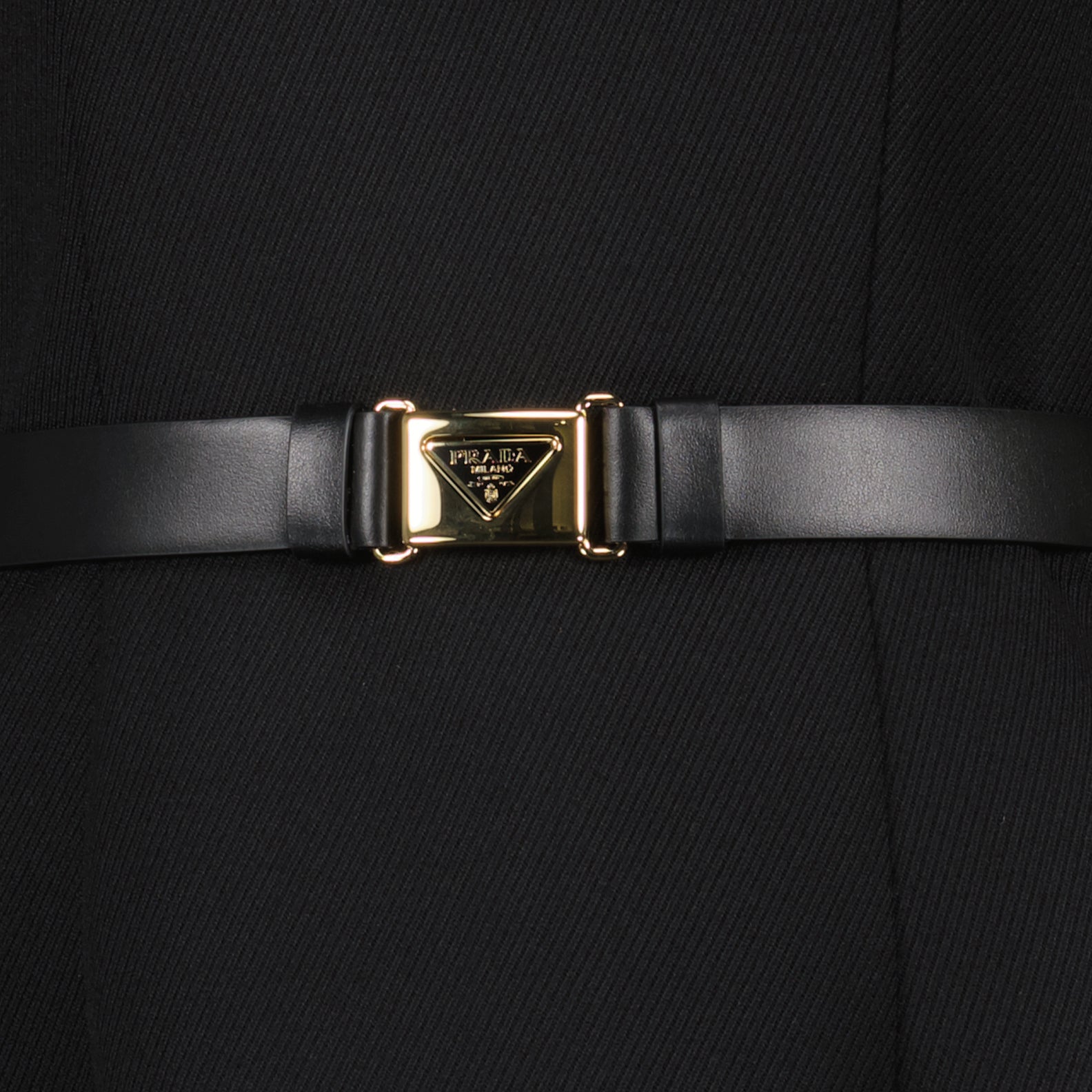 Prada Tailored Belted Midi Dress - image 5