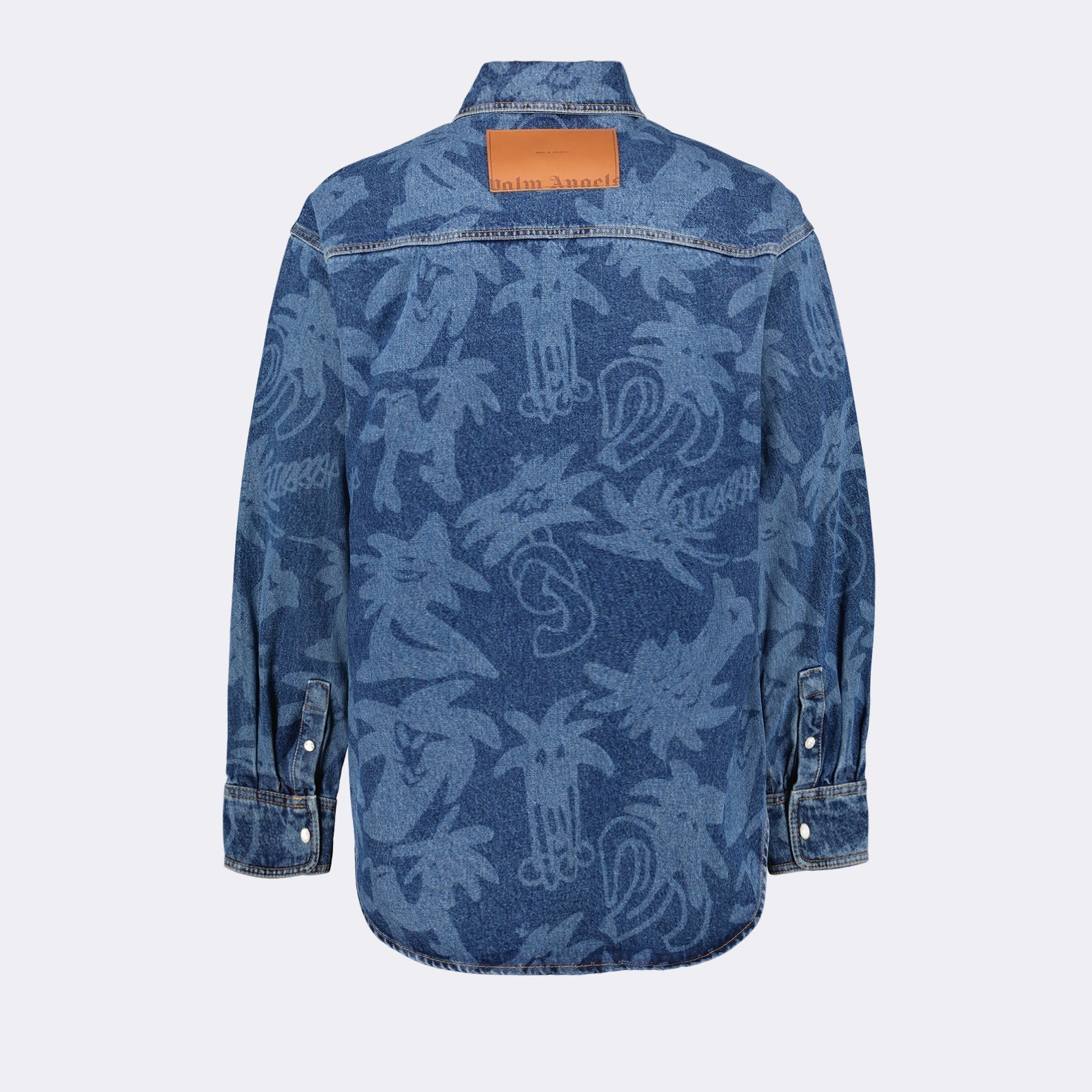 Palm Angels Palmity Denim Shirt - image 4