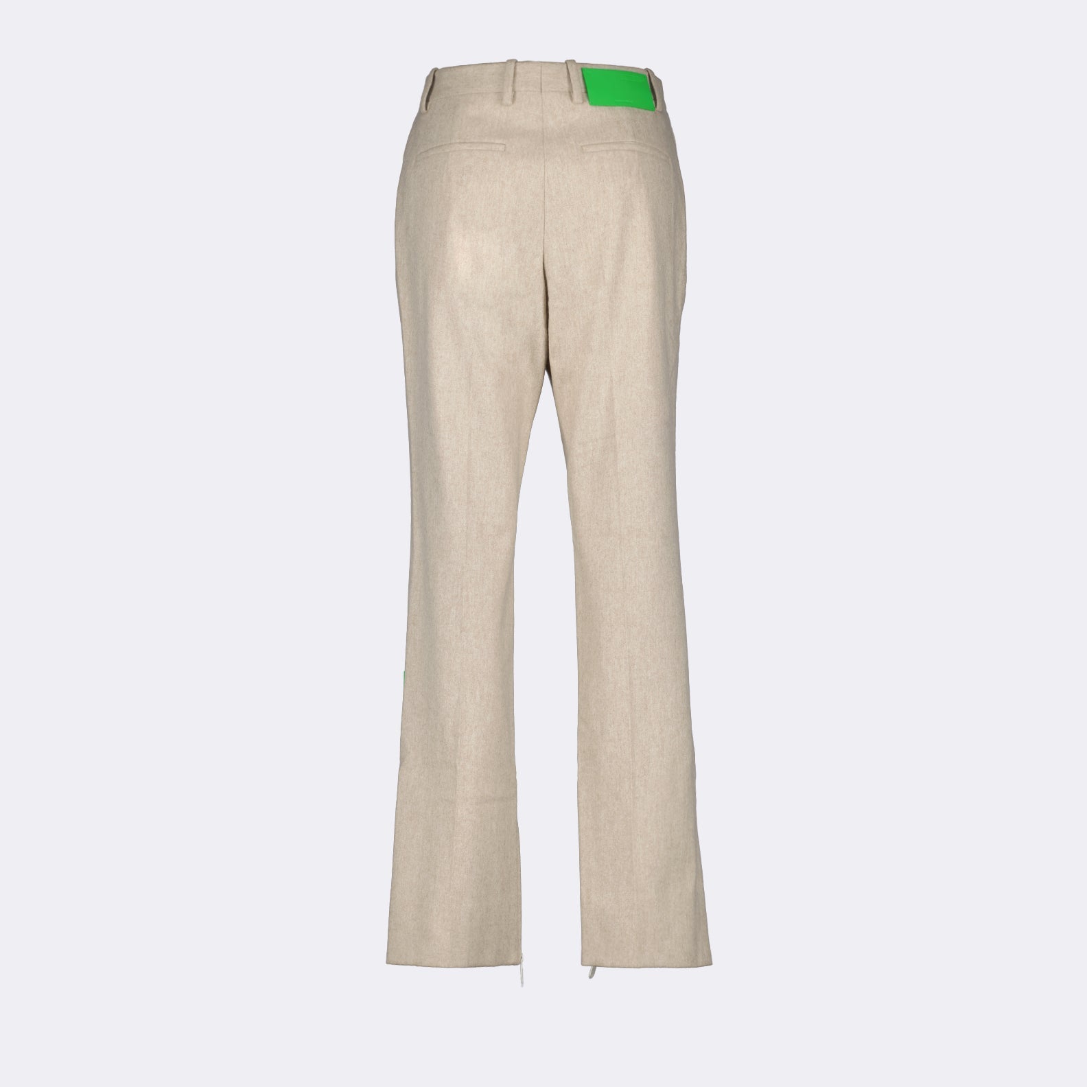 Off-White Wool Trousers - image 4