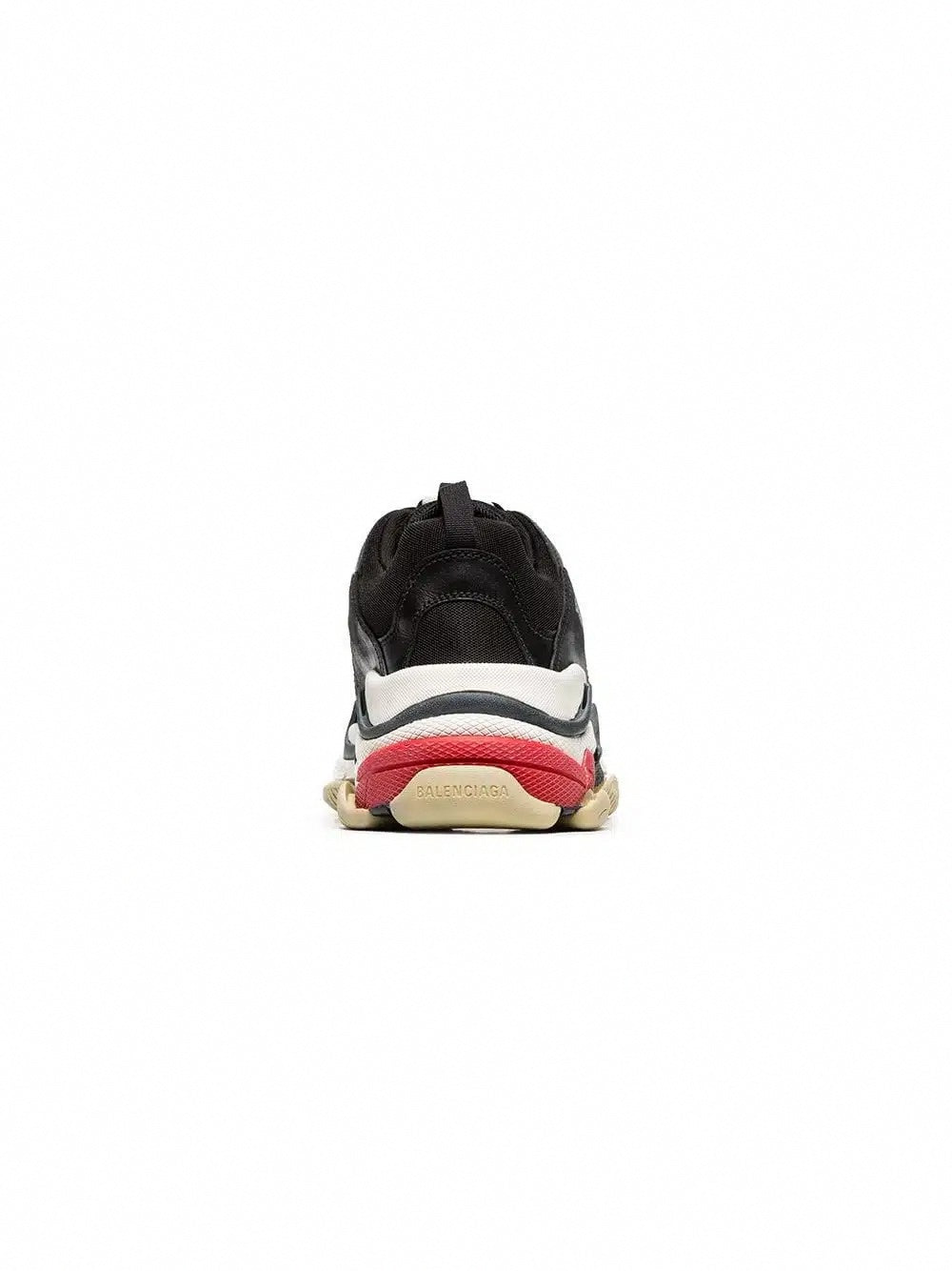 Balenciaga Black Triple S Leather Sneakers - image 5