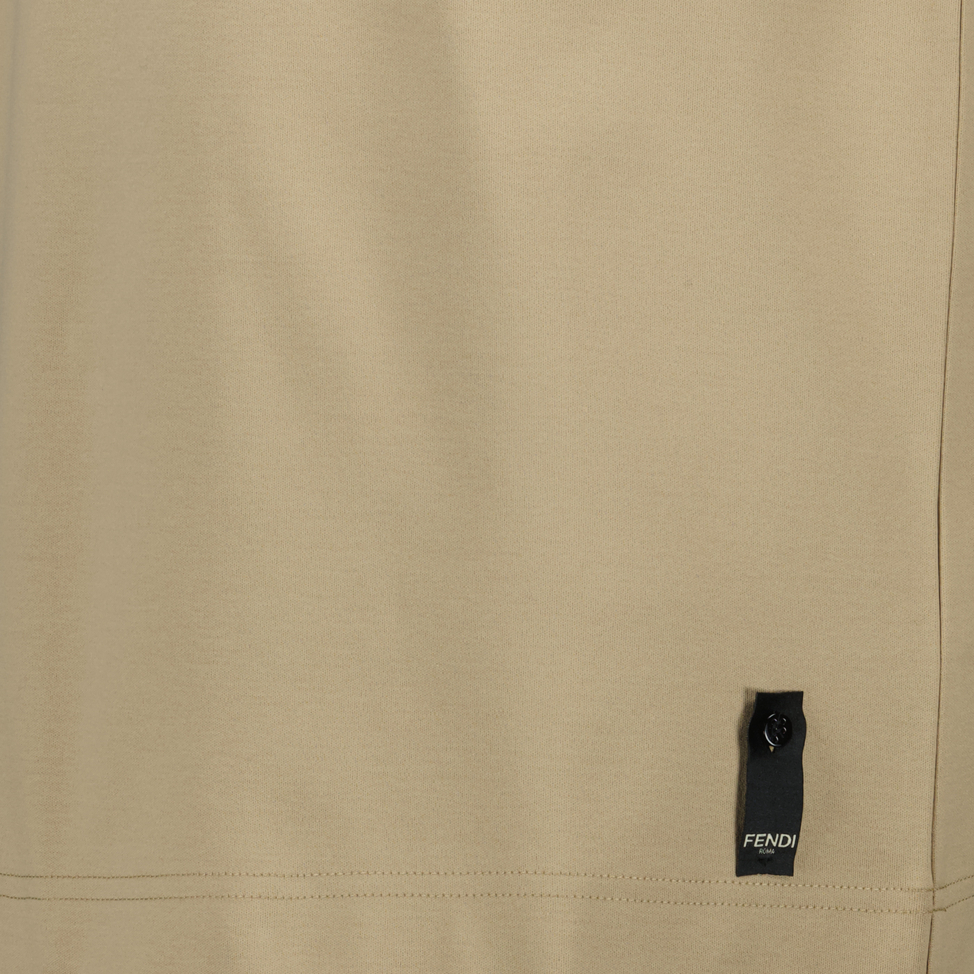Fendi FF Metal Logo Cotton T-Shirt - image 4