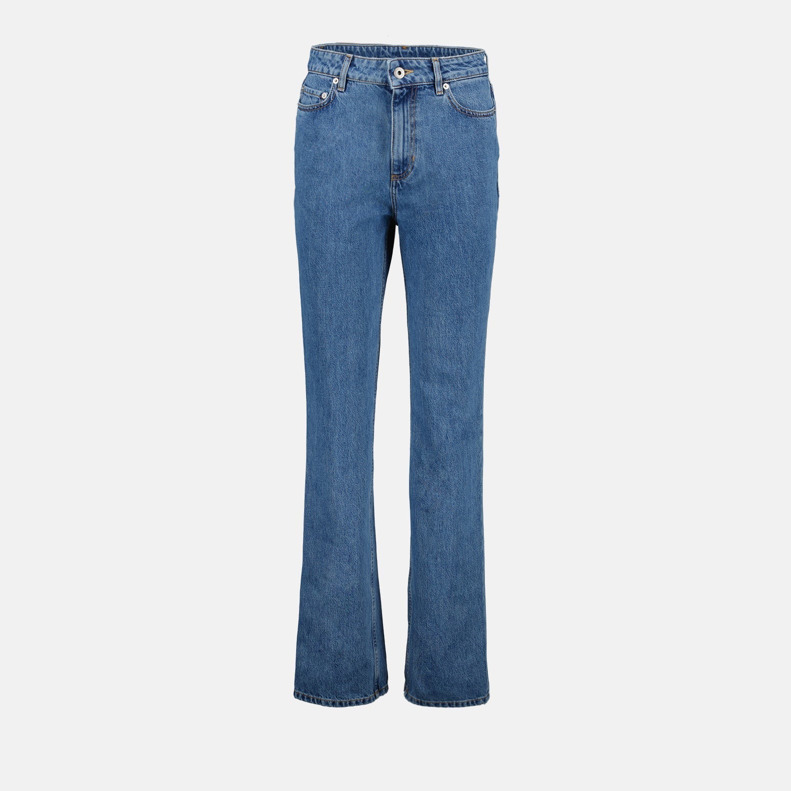 Burberry Blue Straight-Leg Denim Jeans