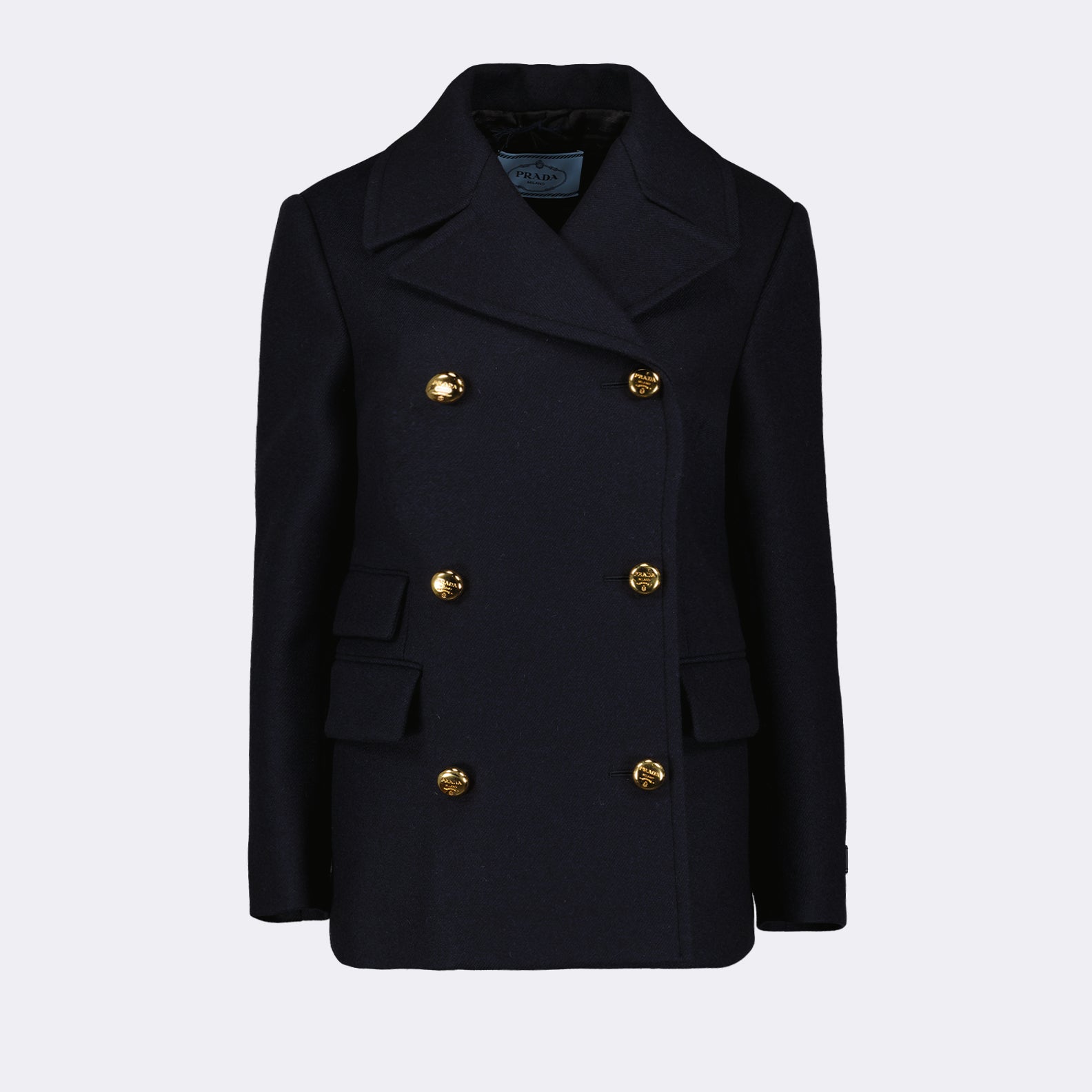 Prada Wool Peacoat