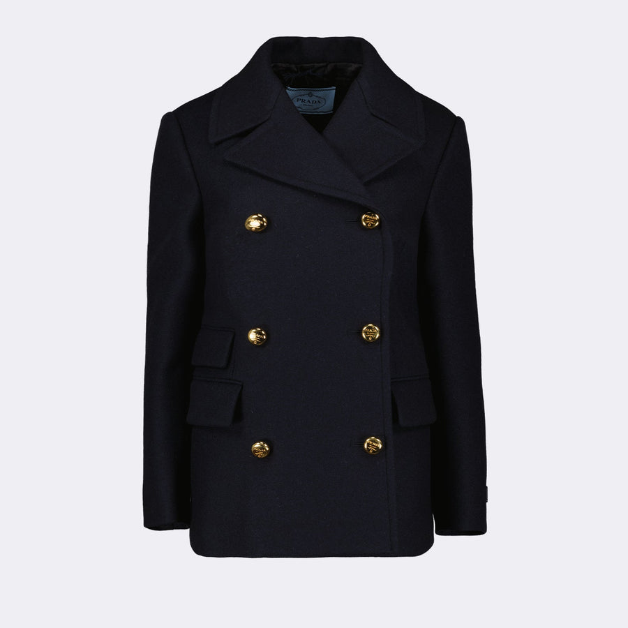Prada Wool Peacoat