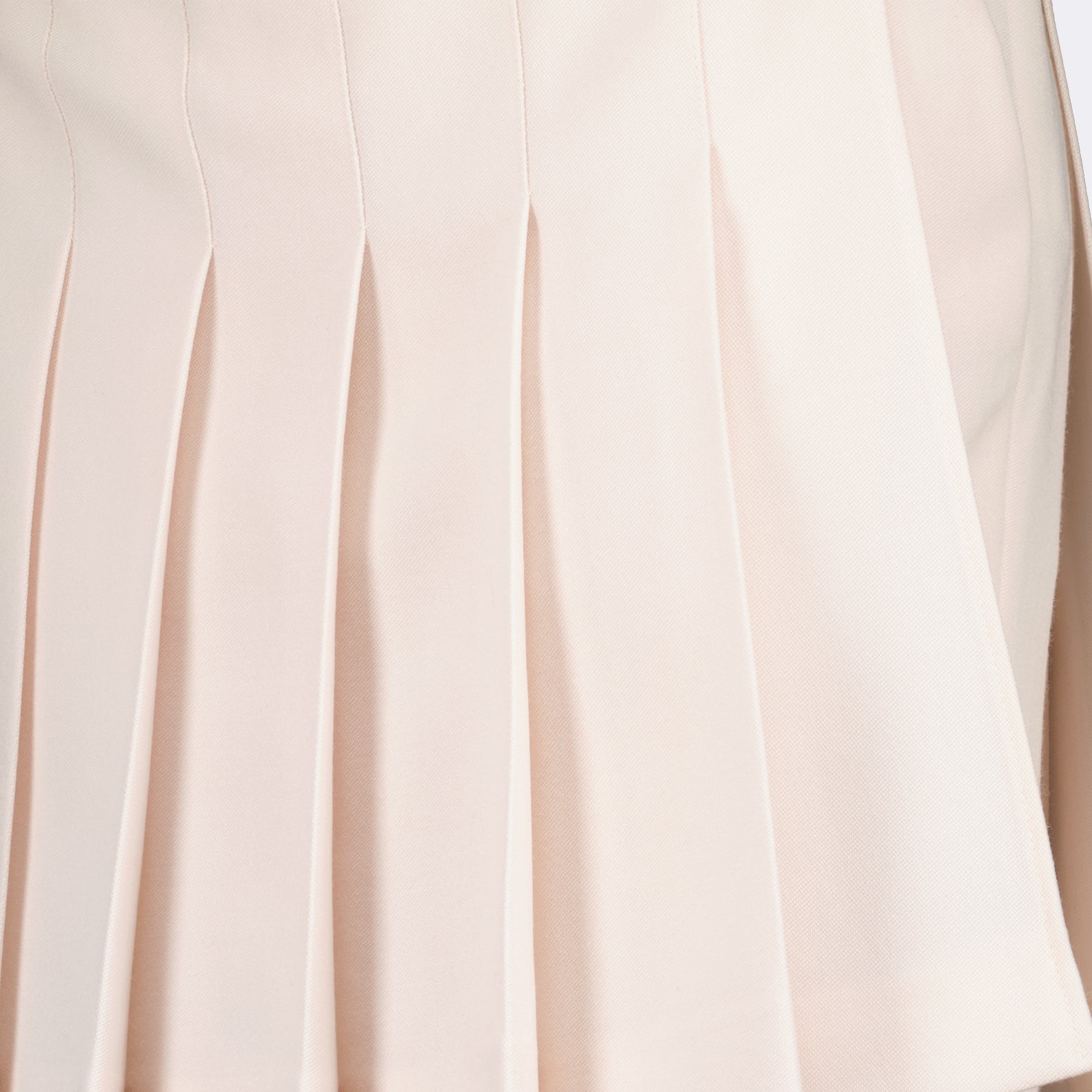 Fendi Layered Pleated Mini Skirt Trousers - image 5