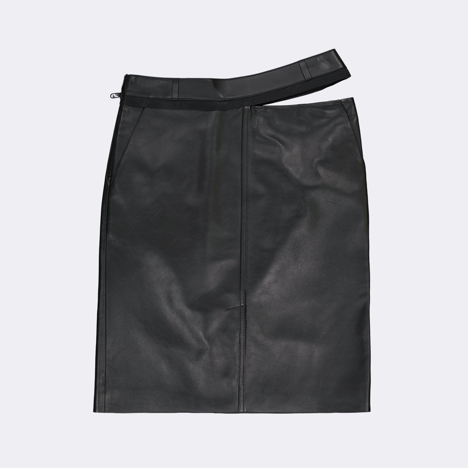 Fendi Leather Skirt - image 4