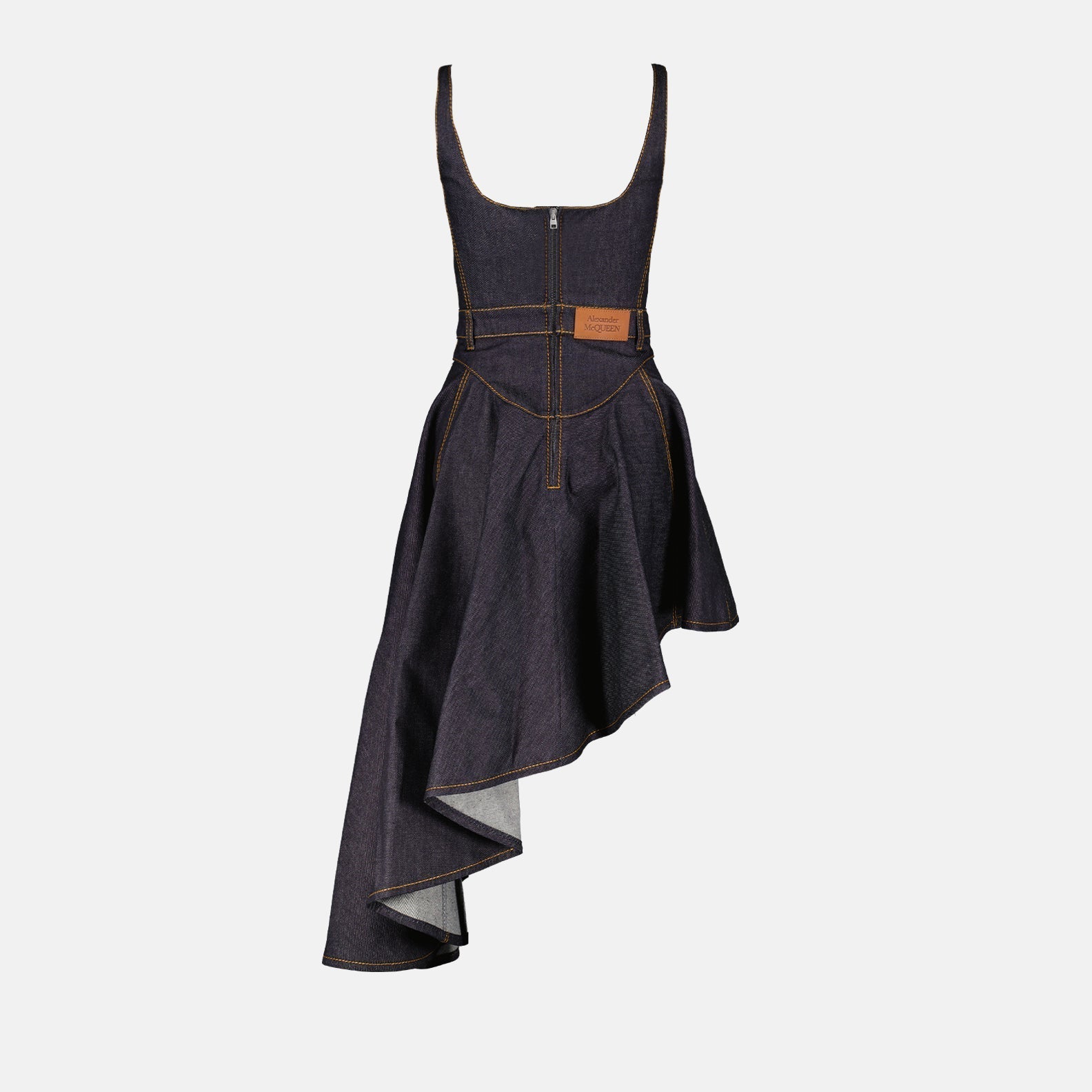Alexander McQueen Denim Corset Dress - image 2