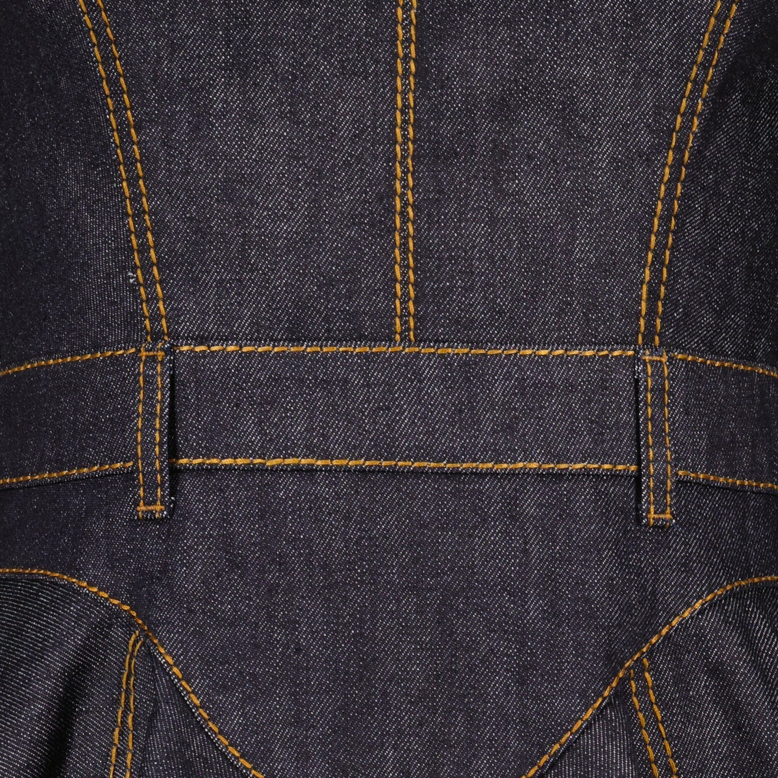 Alexander McQueen Denim Corset Dress - image 3