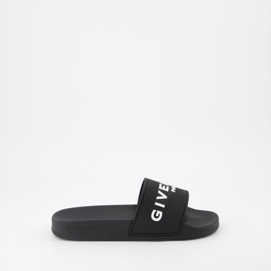 Givenchy Logo Pool Slides