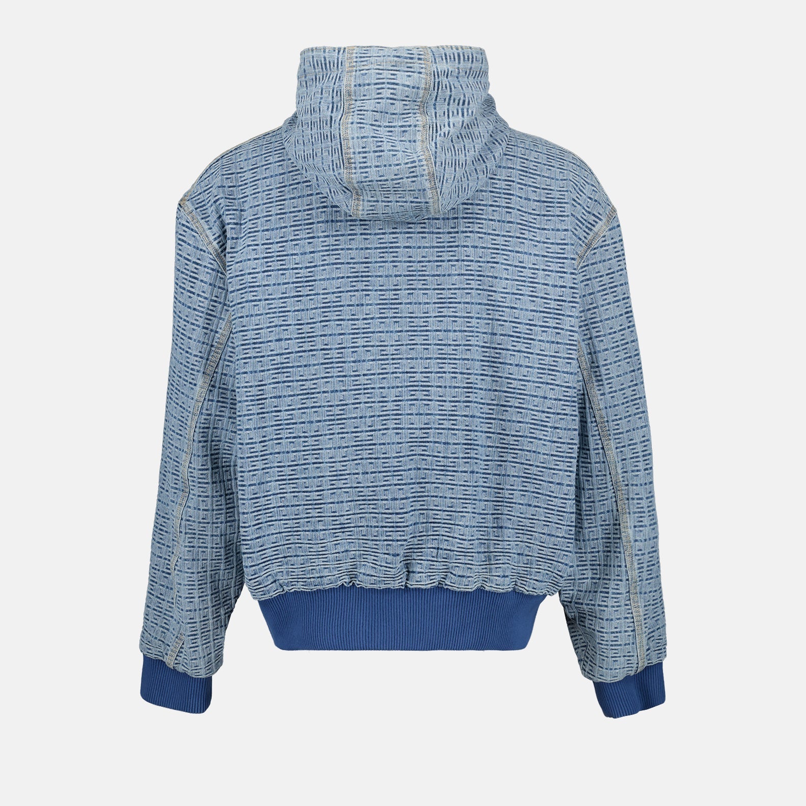 Givenchy 4G Denim Zip-Up Sweatshirt - image 4