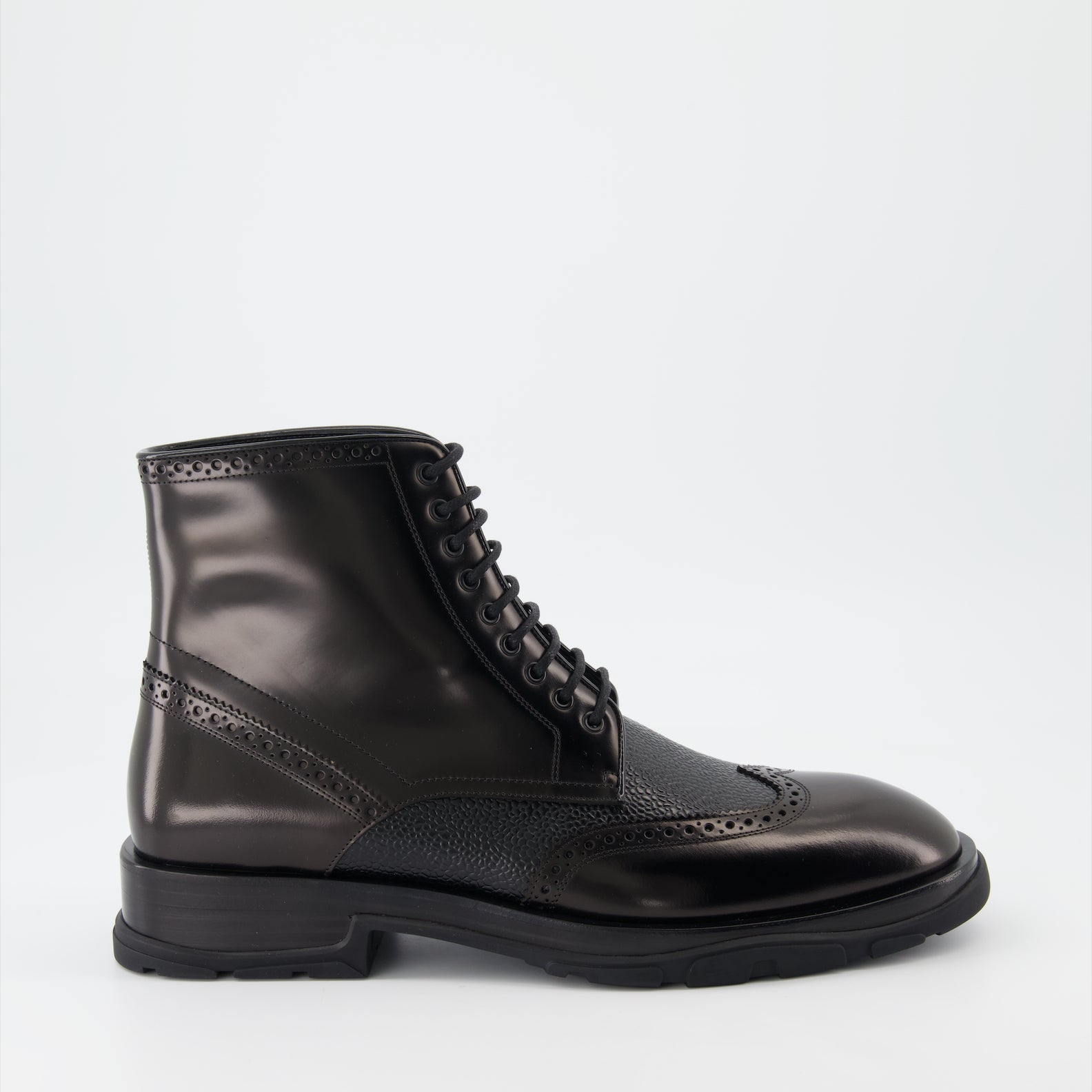 Alexander McQueen Punk Ankle Boots