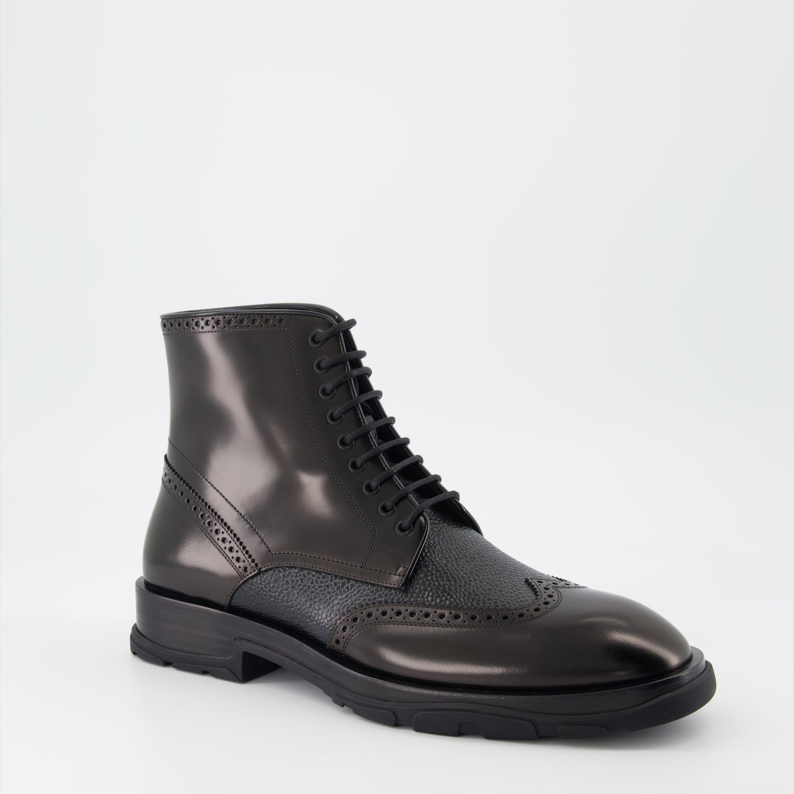 Alexander McQueen Punk Ankle Boots - image 2