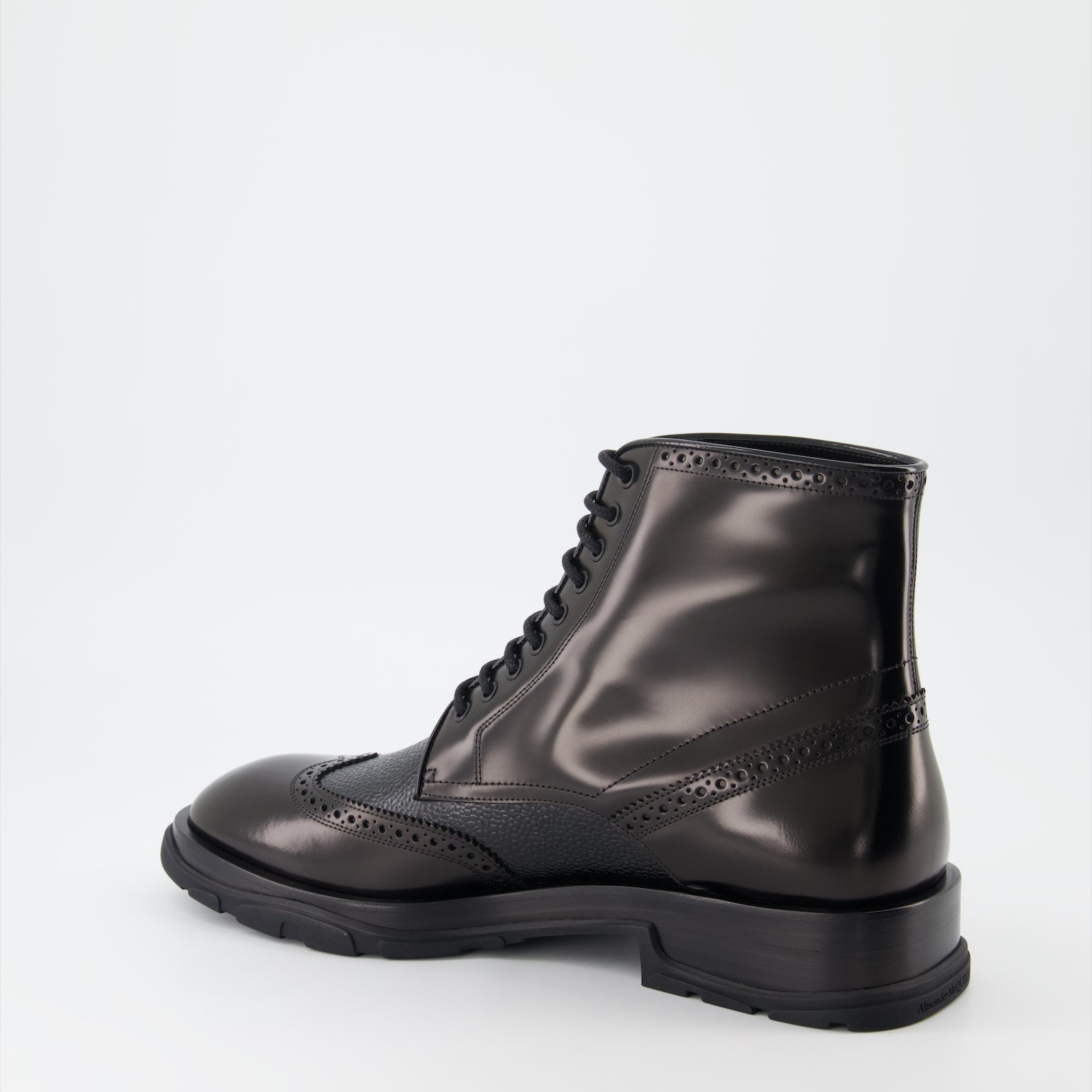 Alexander McQueen Punk Ankle Boots - image 3