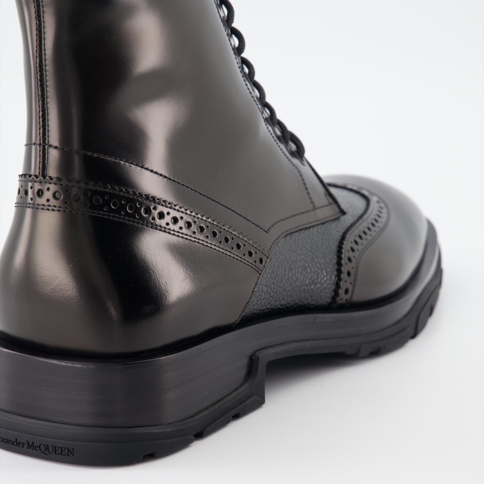 Alexander McQueen Punk Ankle Boots - image 4