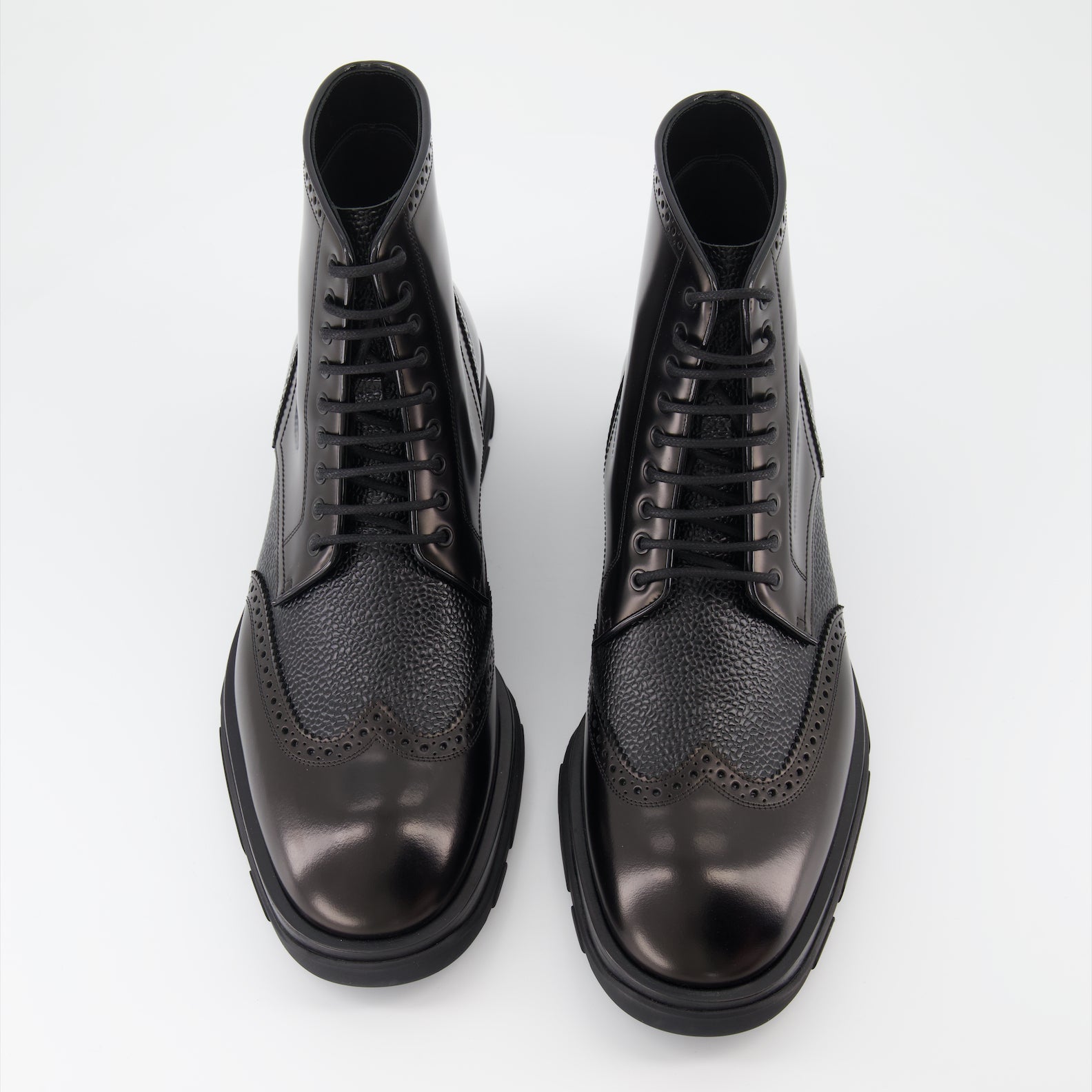 Alexander McQueen Punk Ankle Boots - image 6