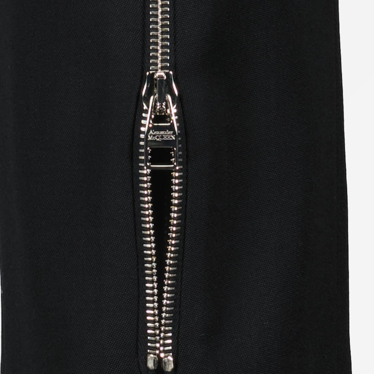 Alexander McQueen Black Zip-Detail Trousers - image 3