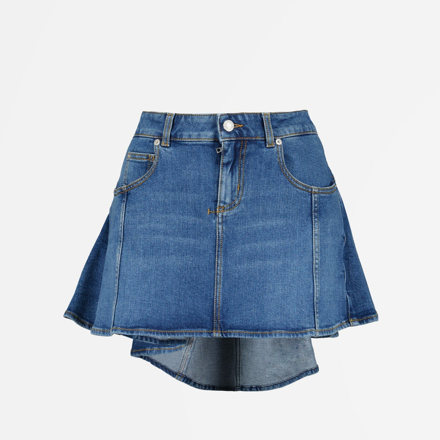 Alexander McQueen Denim Skirt