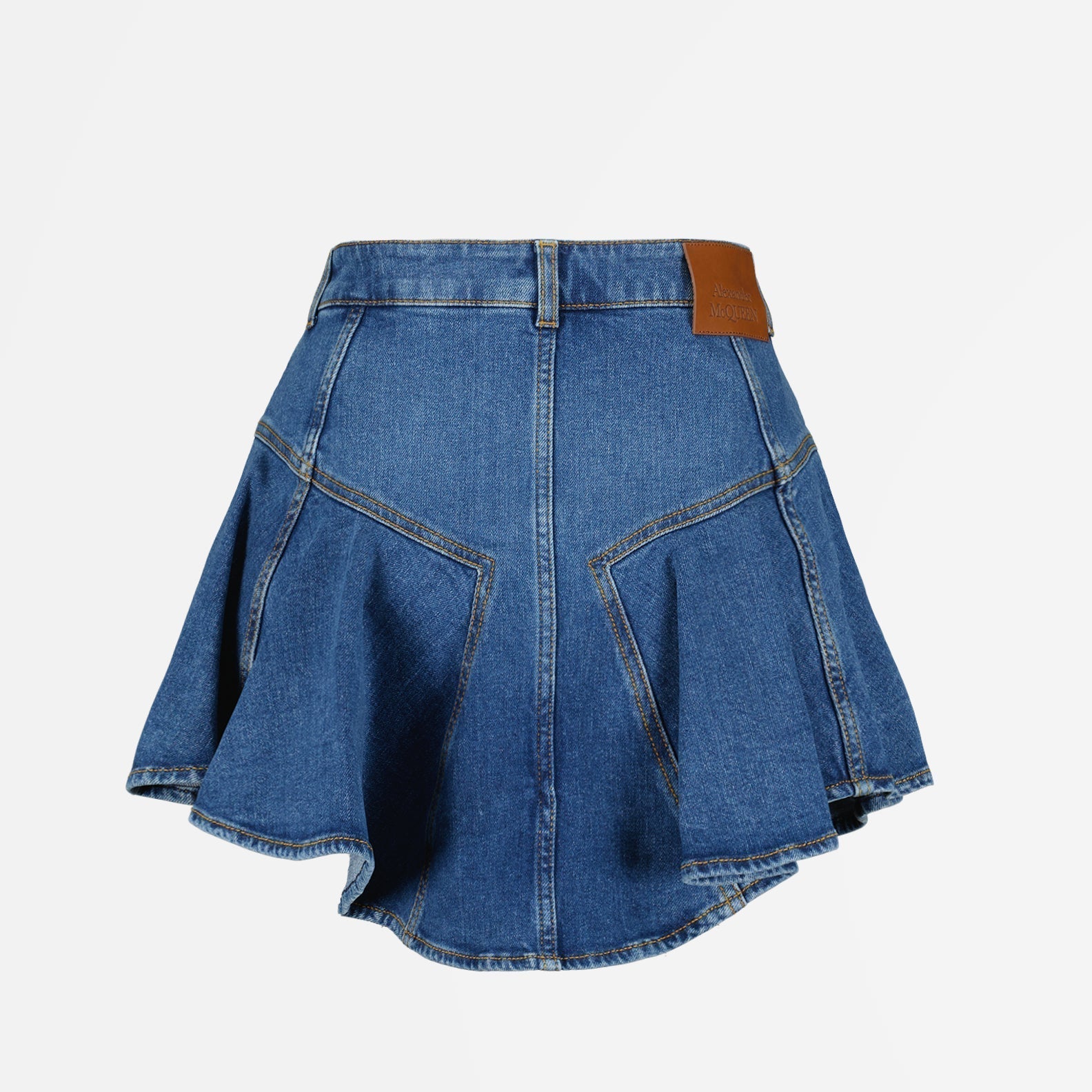 Alexander McQueen Denim Skirt - image 2