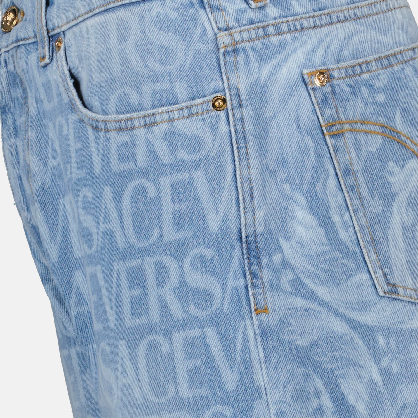 Versace Versace Allover Jeans - image 5