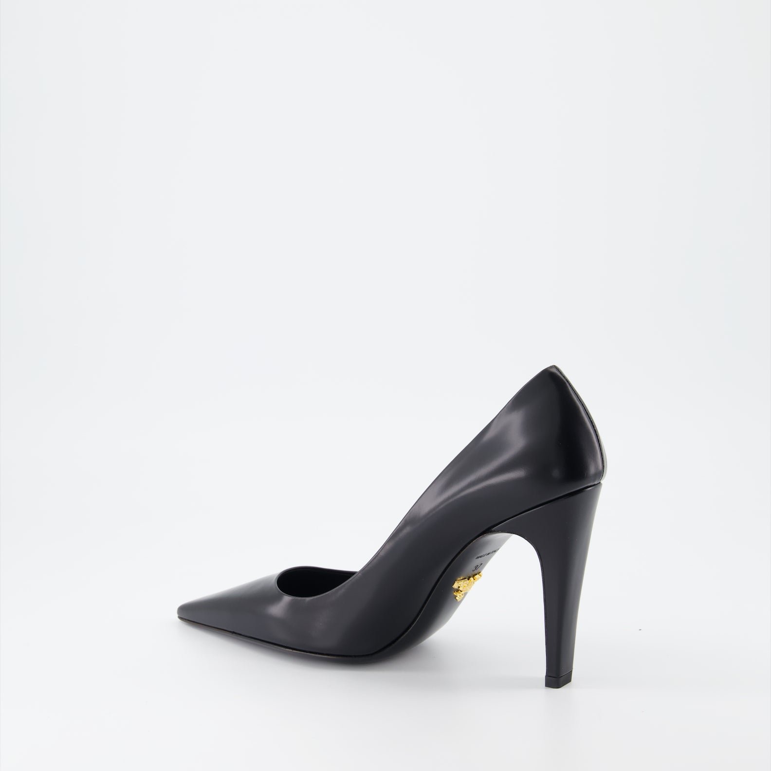 Prada Leather Pointed-Toe Pumps - image 3