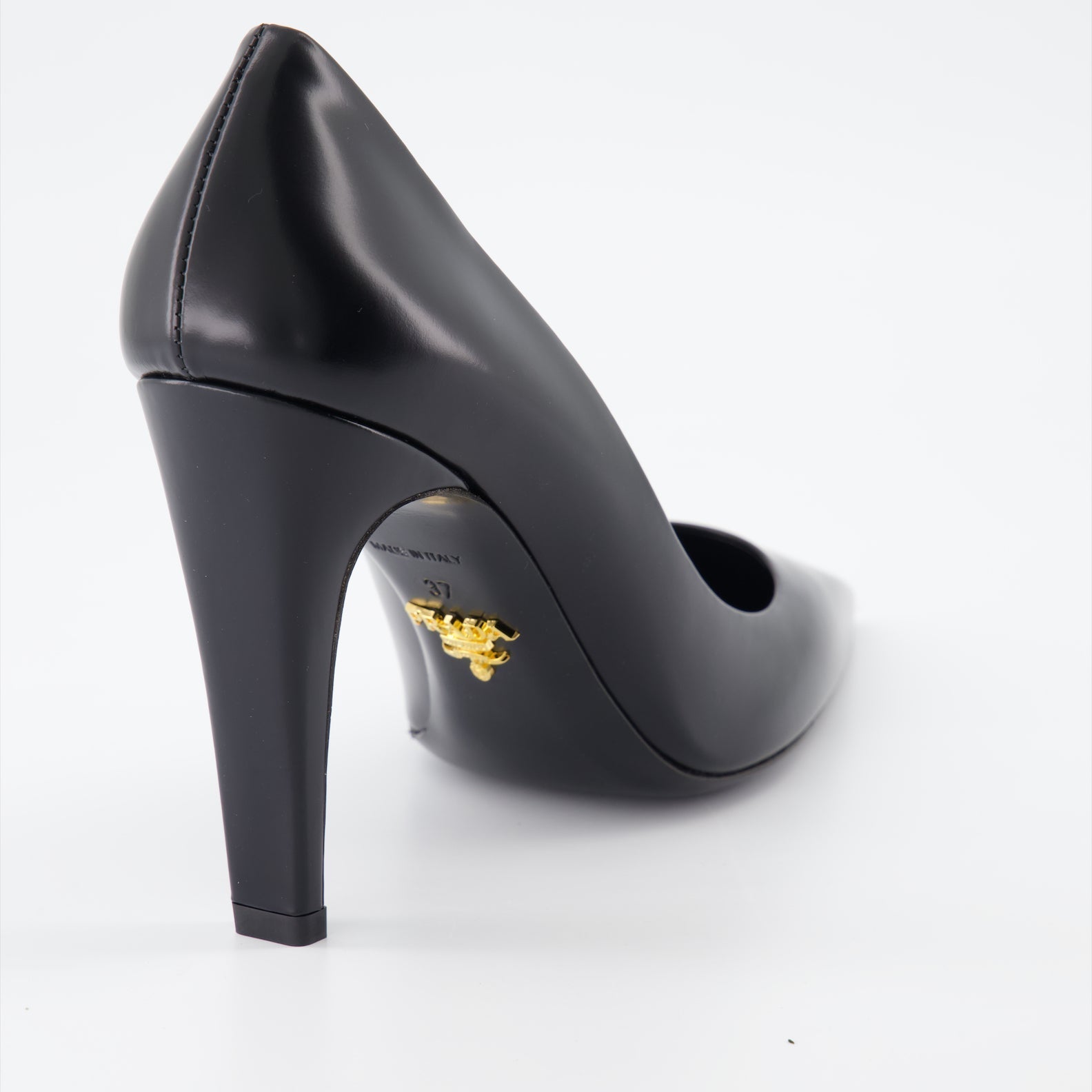 Prada Leather Pointed-Toe Pumps - image 5