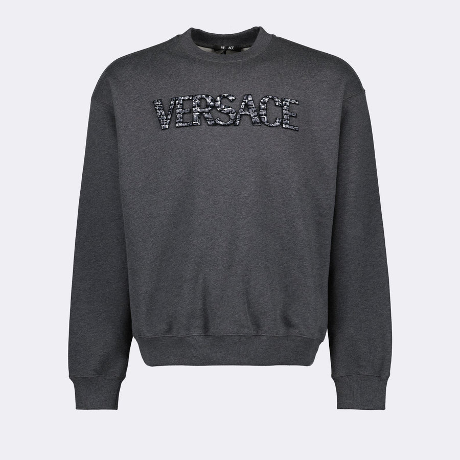 Versace Coccodrilo Logo Sweatshirt