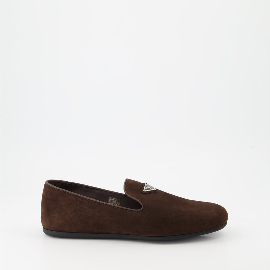 Prada Suede Loafers