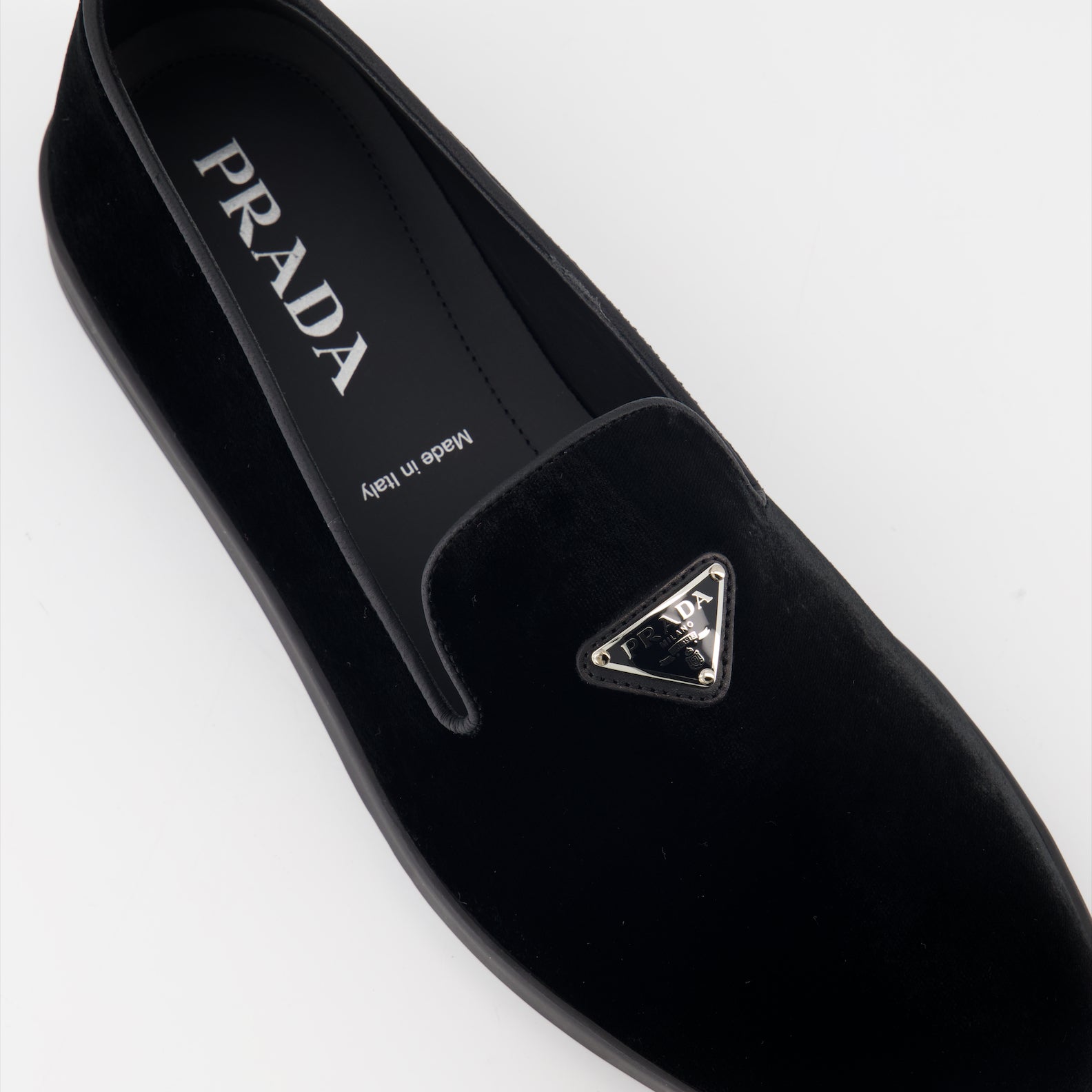 Prada Suede Leather Loafers - image 5