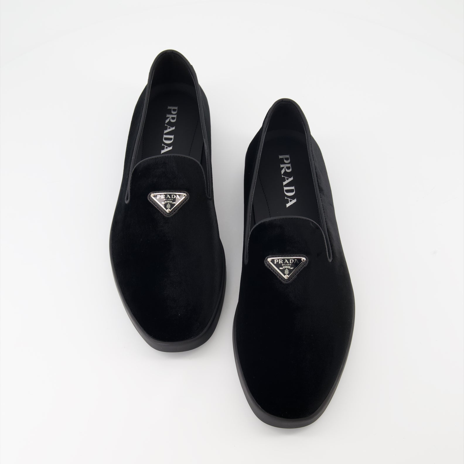 Prada Suede Leather Loafers - image 6