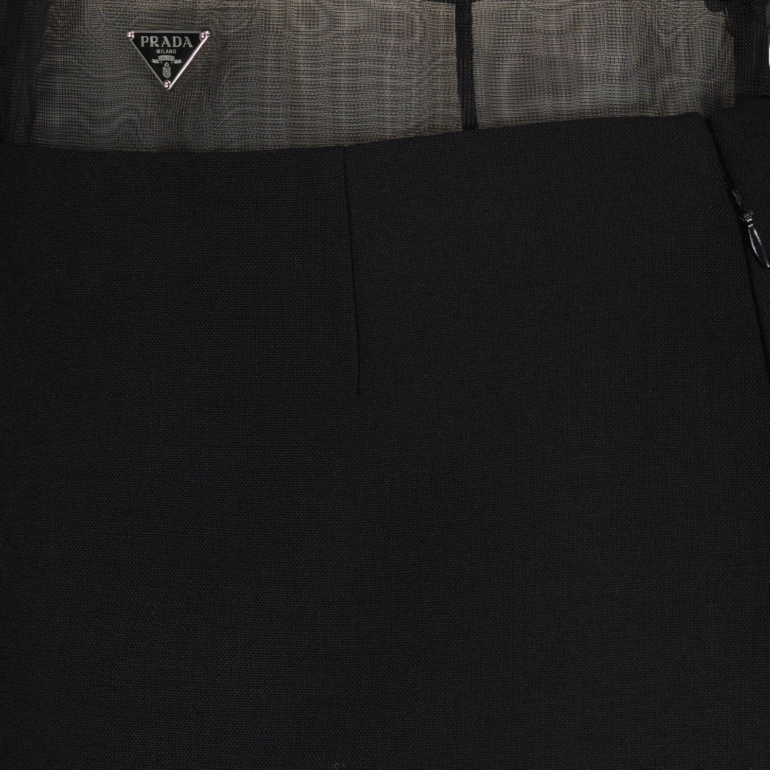 Prada Wool and Crinoline Skirt - image 5