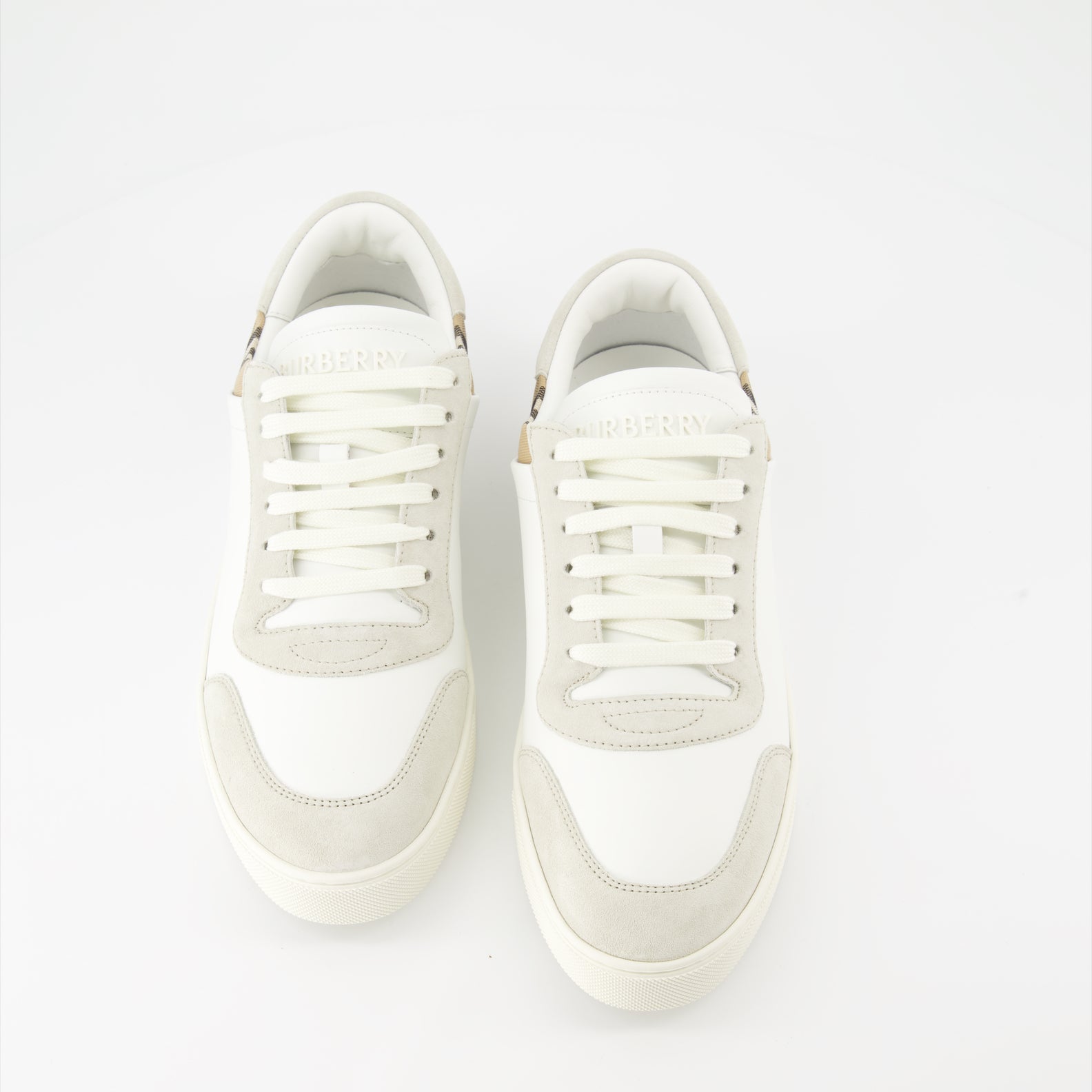 Burberry Checked Sneakers - image 6
