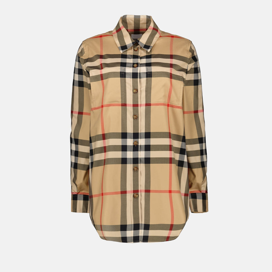 Burberry Vintage Check Longline Shirt