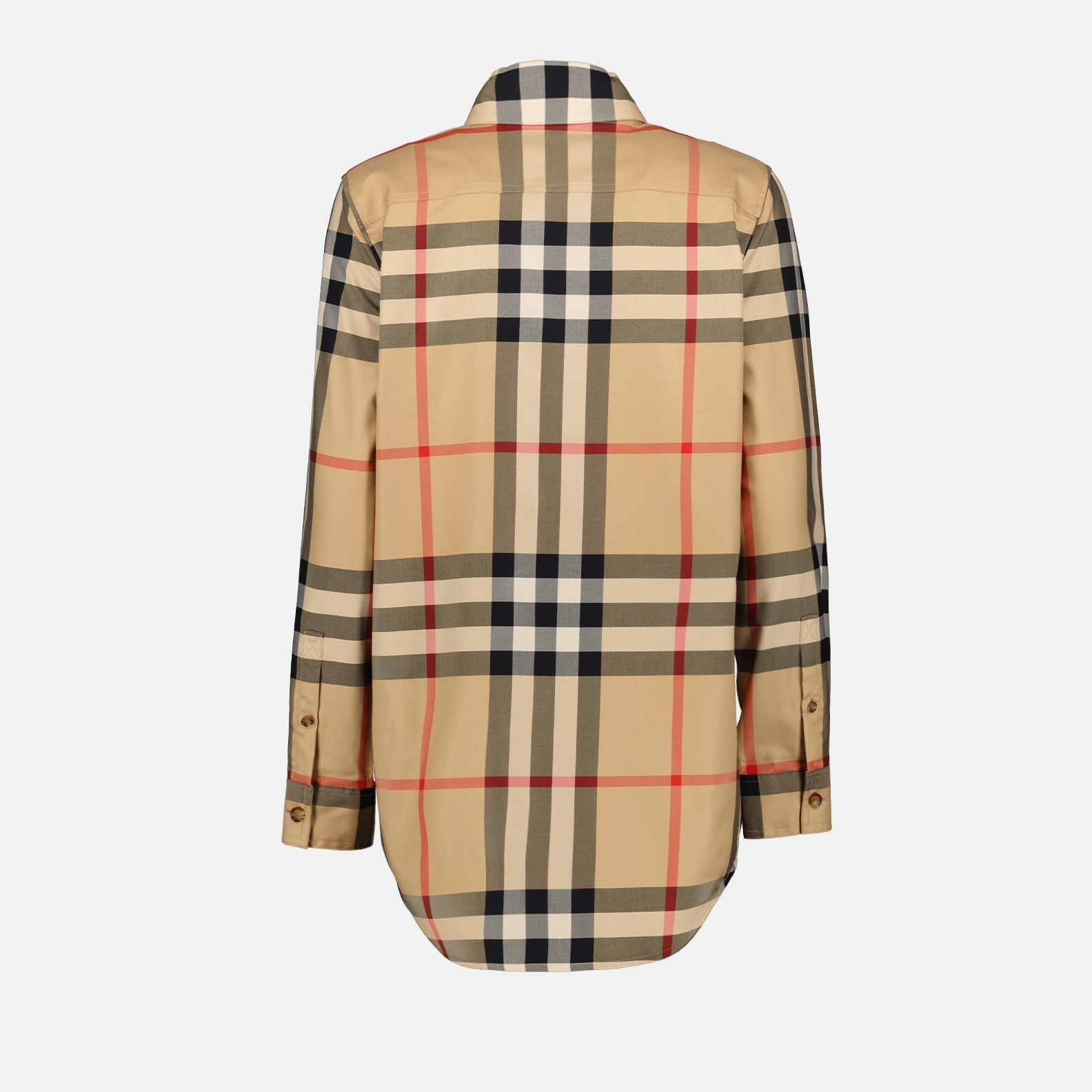 Burberry Vintage Check Longline Shirt - image 4