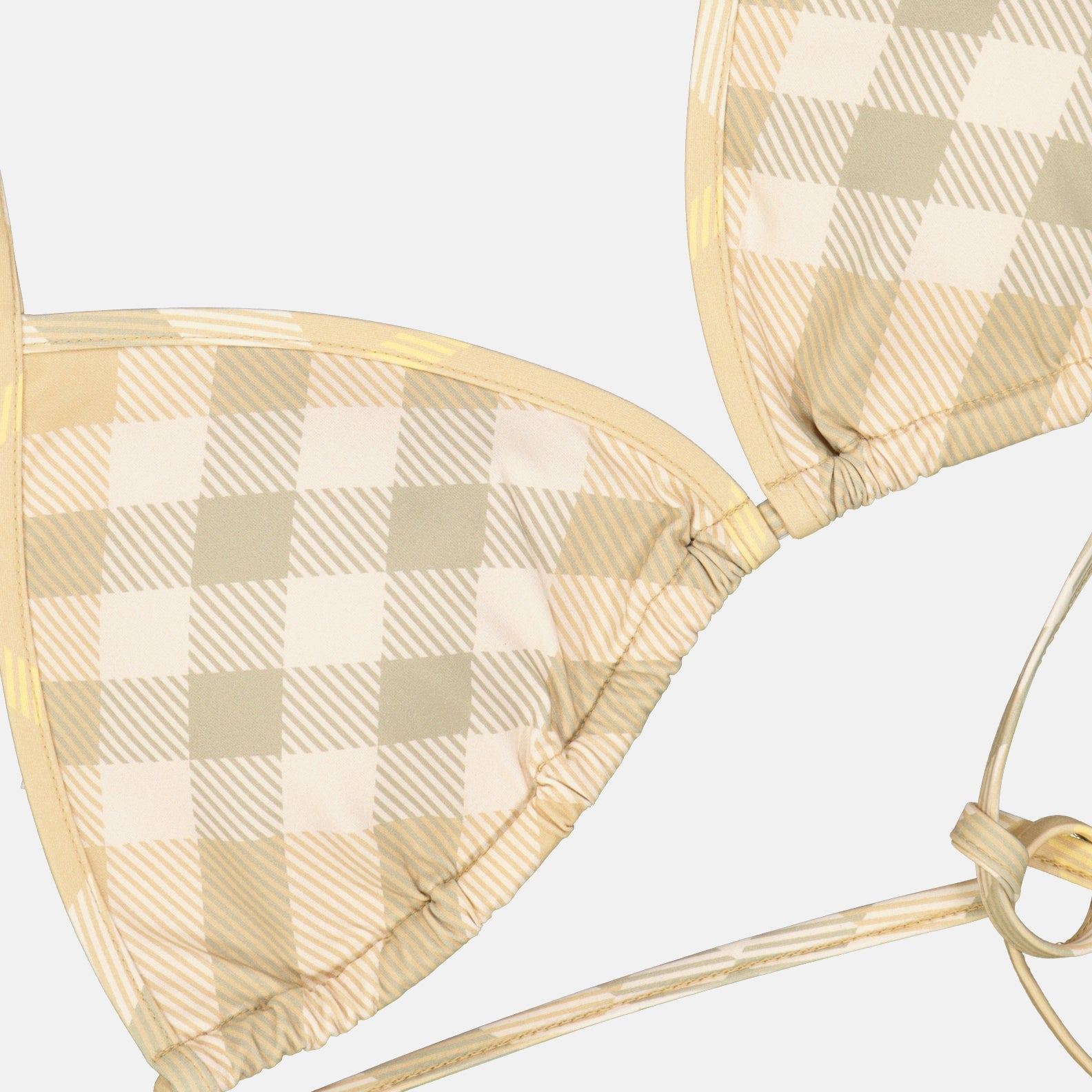 Burberry Checked Bikini Top - image 3