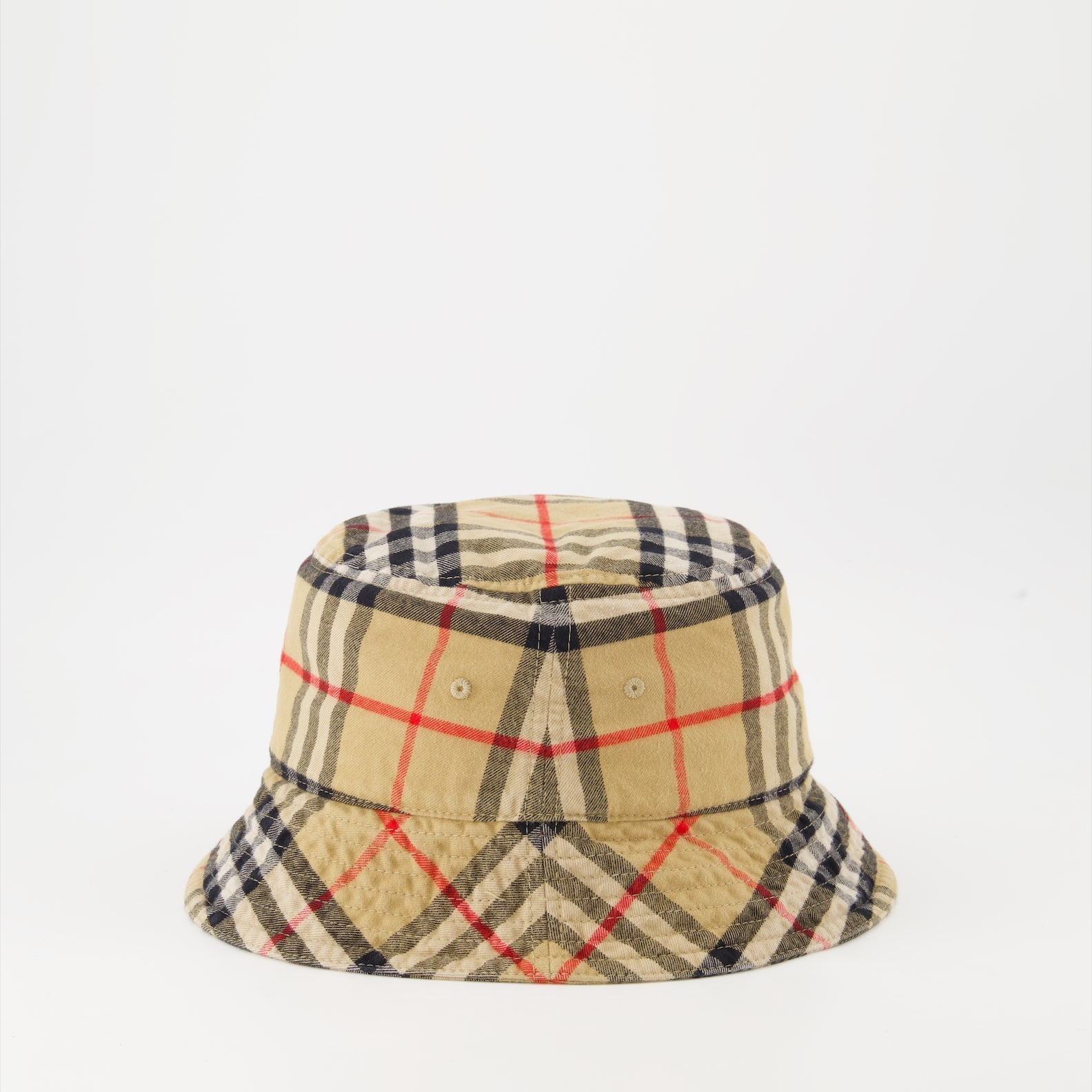 Burberry Vintage Check Bucket Hat – Beige - image 2