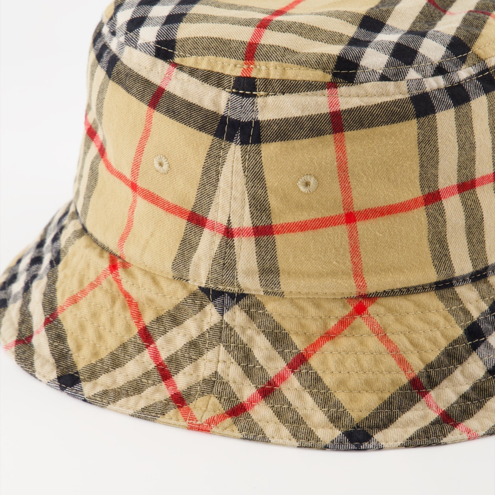 Burberry Vintage Check Bucket Hat – Beige - image 3