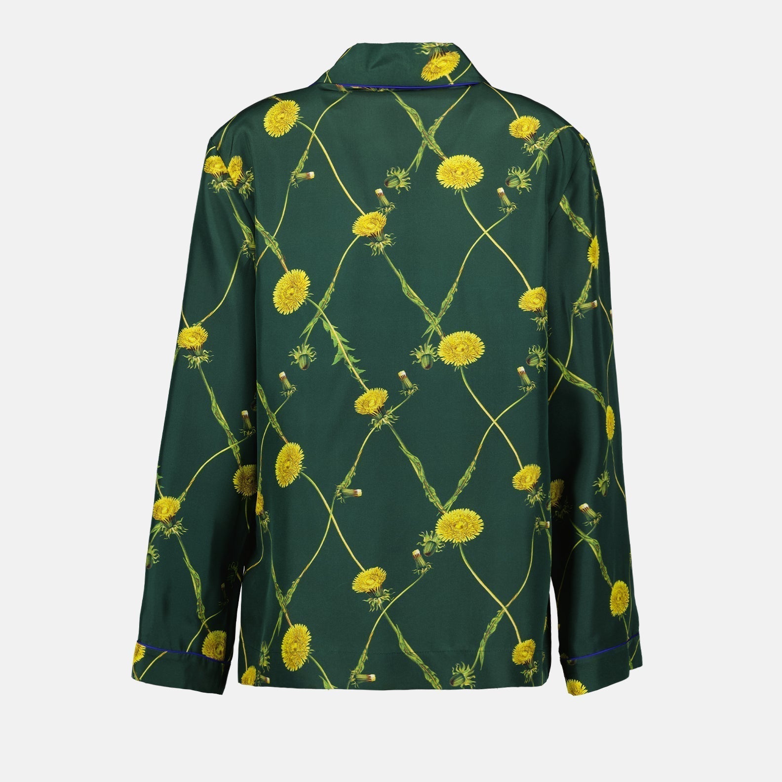 Burberry Floral Print Silk Pajama Shirt - image 4
