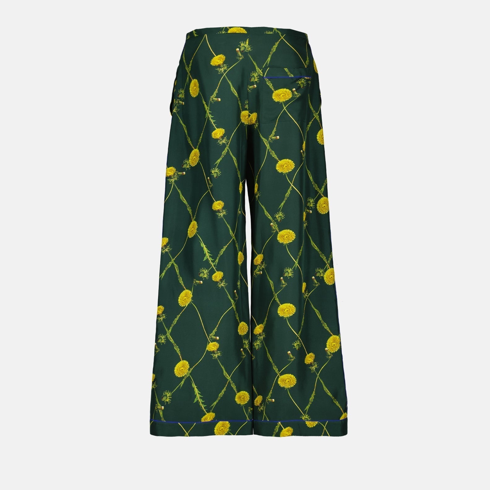 Burberry Floral Print Wide-Leg Trousers - image 4