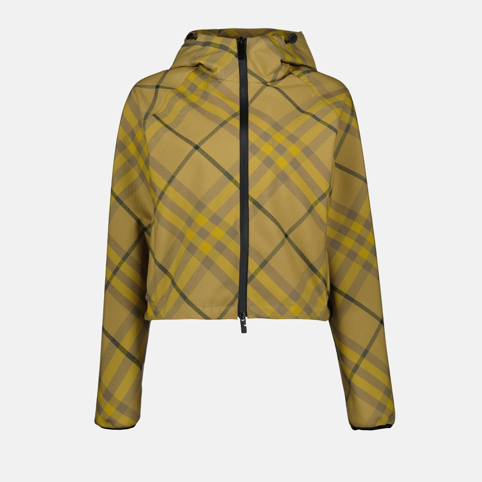 Burberry Check Hooded Zip Jacket