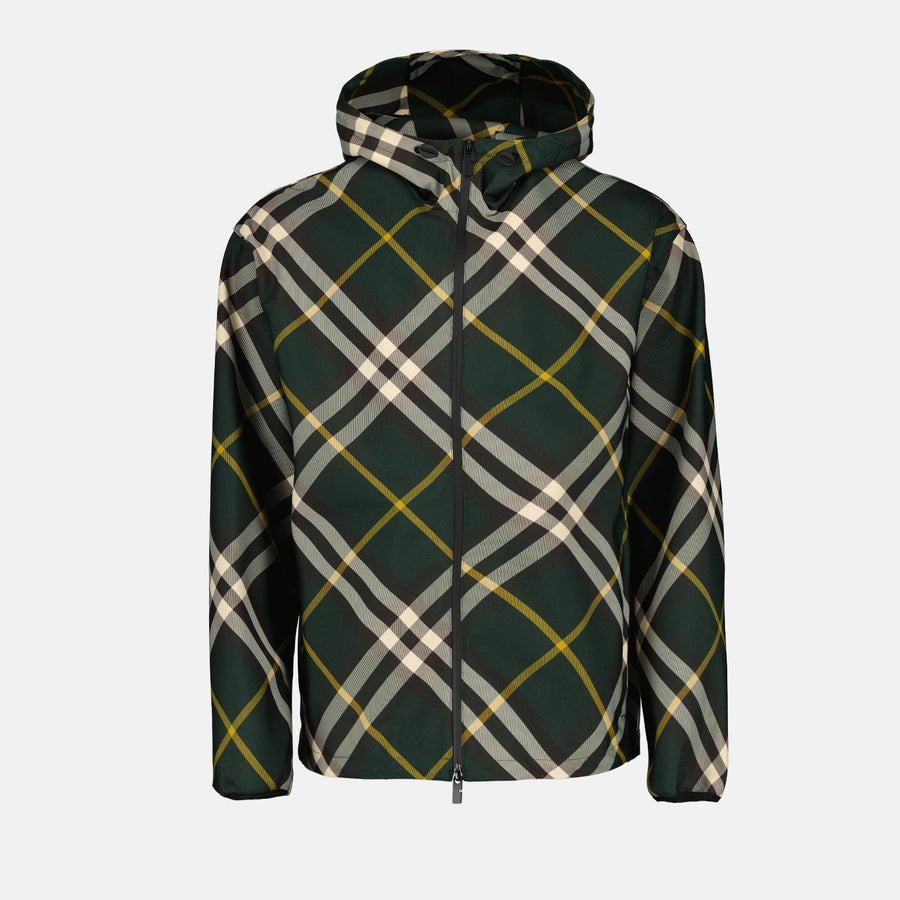 Burberry Plaid Windbreaker EKD